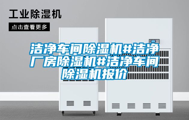 潔凈車(chē)間除濕機#潔凈廠(chǎng)房除濕機#潔凈車(chē)間除濕機報價(jià)