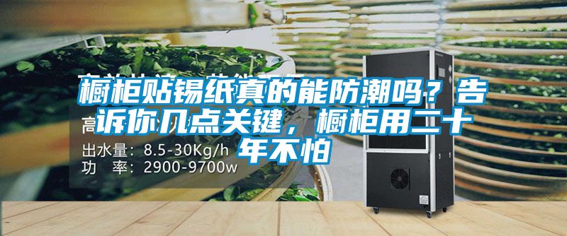 櫥柜貼錫紙真的能防潮嗎？告訴你幾點(diǎn)關(guān)鍵，櫥柜用二十年不怕