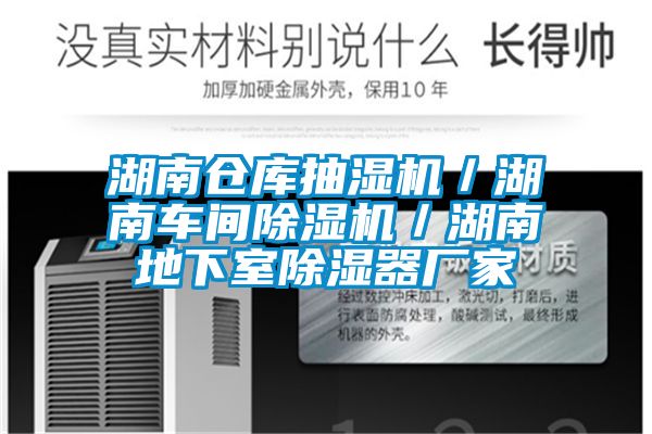 湖南倉庫抽濕機／湖南車(chē)間除濕機／湖南地下室除濕器廠(chǎng)家