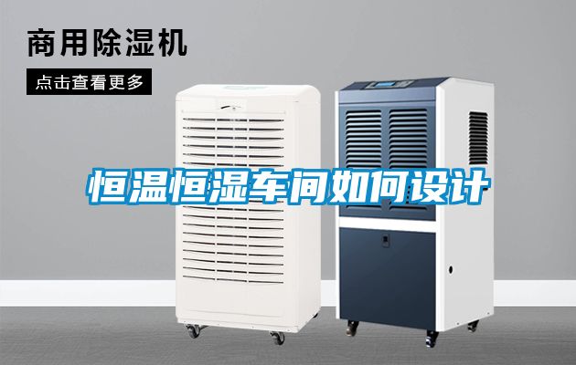 恒溫恒濕車(chē)間如何設計