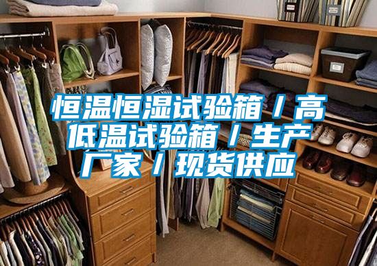 恒溫恒濕試驗箱／高低溫試驗箱／生產(chǎn)廠(chǎng)家／現貨供應