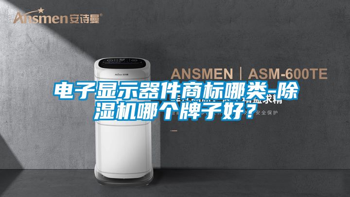 電子顯示器件商標哪類(lèi)-除濕機哪個(gè)牌子好？