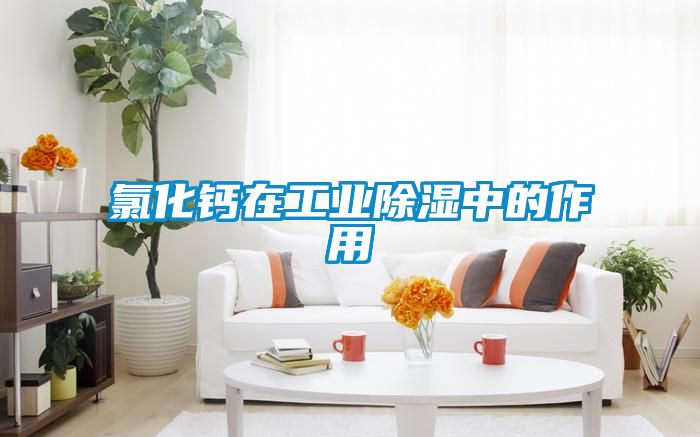 氯化鈣在工業(yè)除濕中的作用