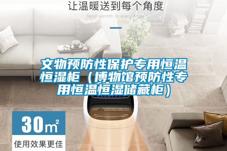 文物預防性保護專(zhuān)用恒溫恒濕柜（博物館預防性專(zhuān)用恒溫恒濕儲藏柜）