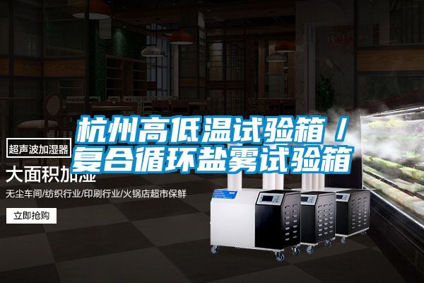 杭州高低溫試驗箱／復合循環(huán)鹽霧試驗箱