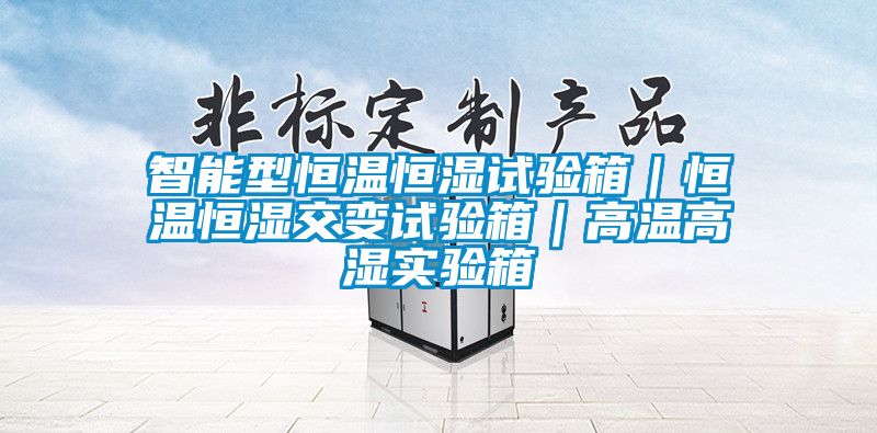 智能型恒溫恒濕試驗箱｜恒溫恒濕交變試驗箱｜高溫高濕實(shí)驗箱