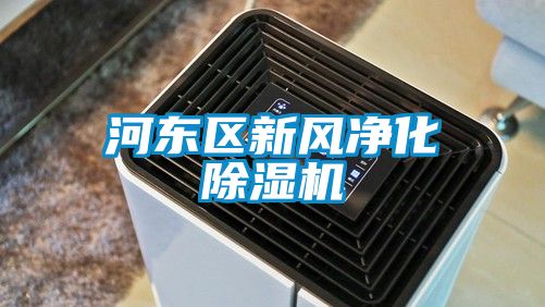 河東區新風(fēng)凈化除濕機