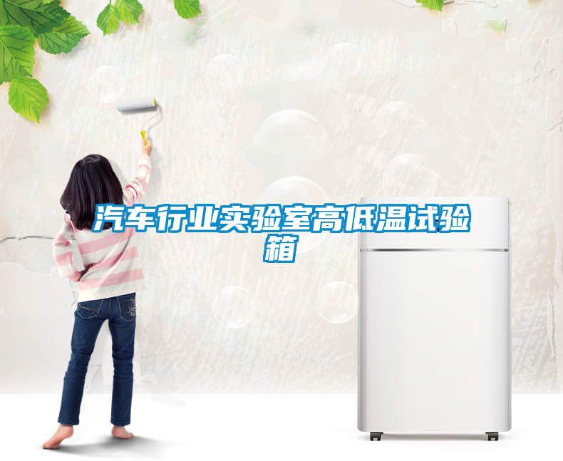 汽車(chē)行業(yè)實(shí)驗室高低溫試驗箱