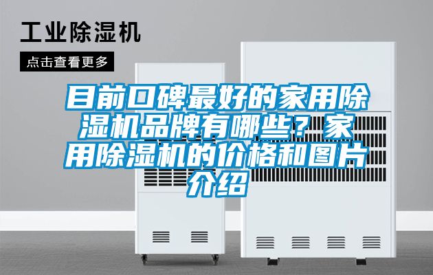 目前口碑最好的家用除濕機品牌有哪些？家用除濕機的價(jià)格和圖片介紹