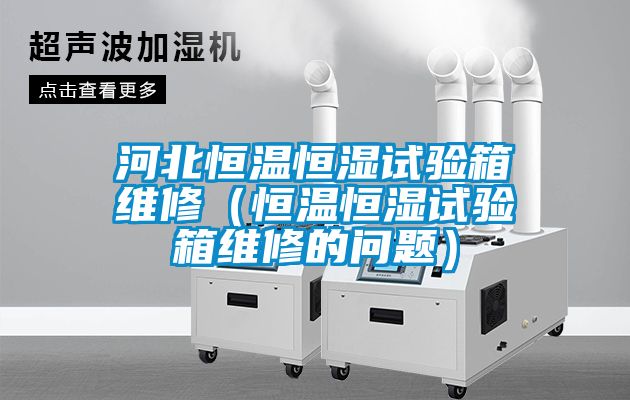 河北恒溫恒濕試驗箱維修（恒溫恒濕試驗箱維修的問(wèn)題）