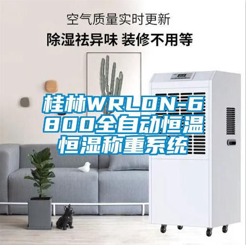 桂林WRLDN-6800全自動(dòng)恒溫恒濕稱(chēng)重系統