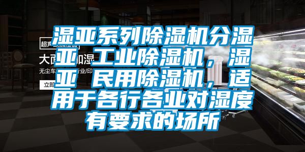 濕亞系列除濕機分濕亞 工業(yè)除濕機，濕亞 民用除濕機，適用于各行各業(yè)對濕度有要求的場(chǎng)所