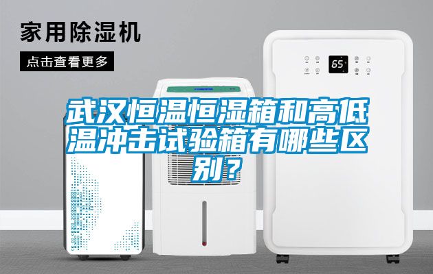 武漢恒溫恒濕箱和高低溫沖擊試驗箱有哪些區別？