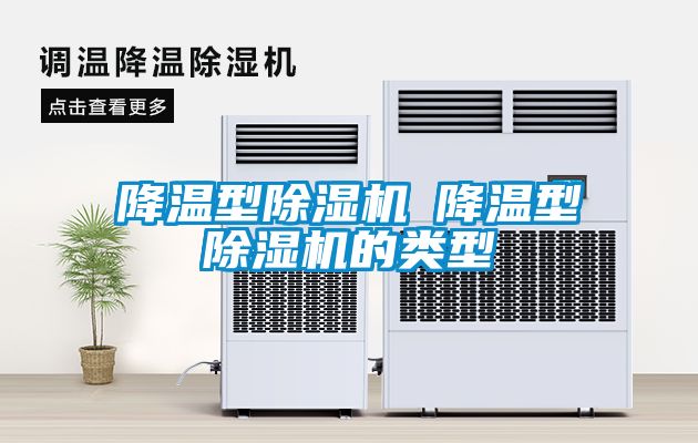 降溫型除濕機─降溫型除濕機的類(lèi)型