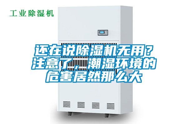 還在說(shuō)除濕機無(wú)用？注意了，潮濕環(huán)境的危害居然那么大