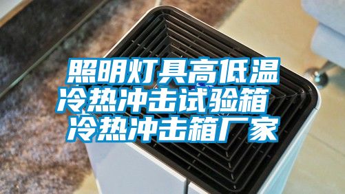 照明燈具高低溫冷熱沖擊試驗箱 冷熱沖擊箱廠(chǎng)家