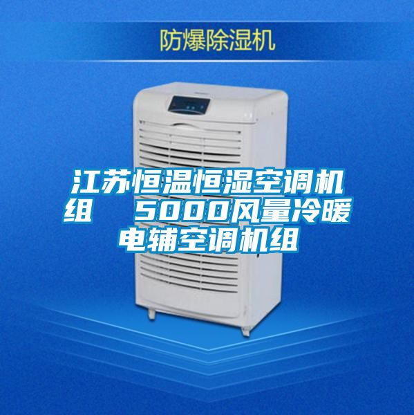 江蘇恒溫恒濕空調機組  5000風(fēng)量冷暖電輔空調機組