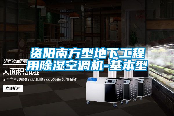 資陽(yáng)南方型地下工程用除濕空調機-基本型