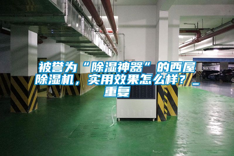 被譽(yù)為“除濕神器”的西屋除濕機，實(shí)用效果怎么樣？_重復
