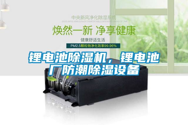 鋰電池除濕機，鋰電池廠(chǎng)防潮除濕設備