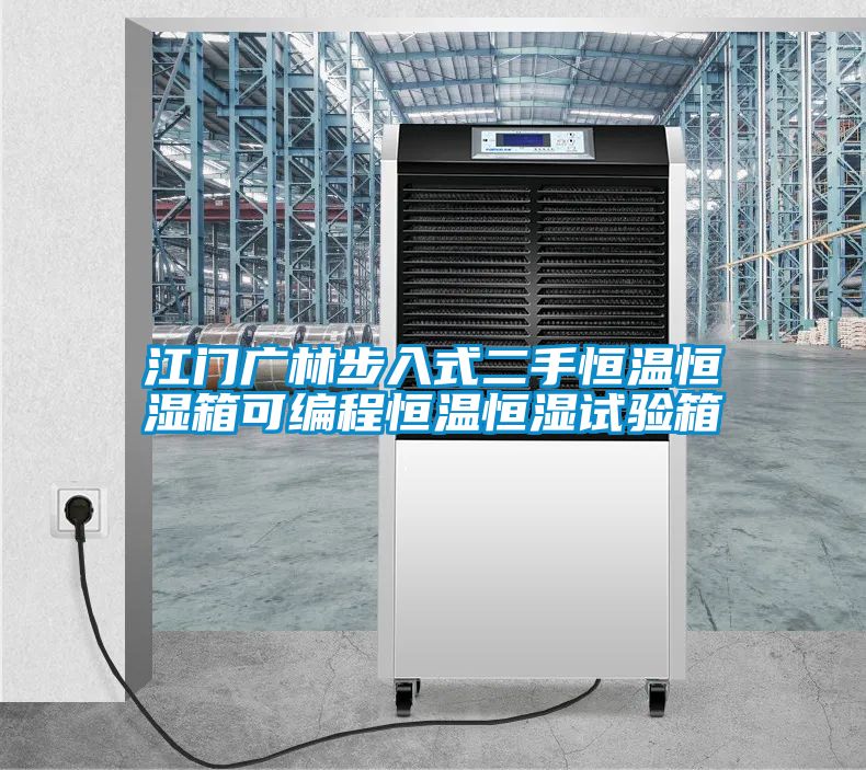 江門(mén)廣林步入式二手恒溫恒濕箱可編程恒溫恒濕試驗箱