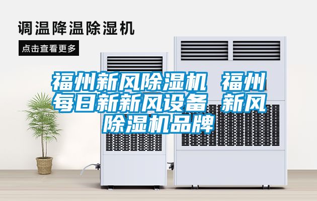 福州新風(fēng)除濕機 福州每日新新風(fēng)設備 新風(fēng)除濕機品牌