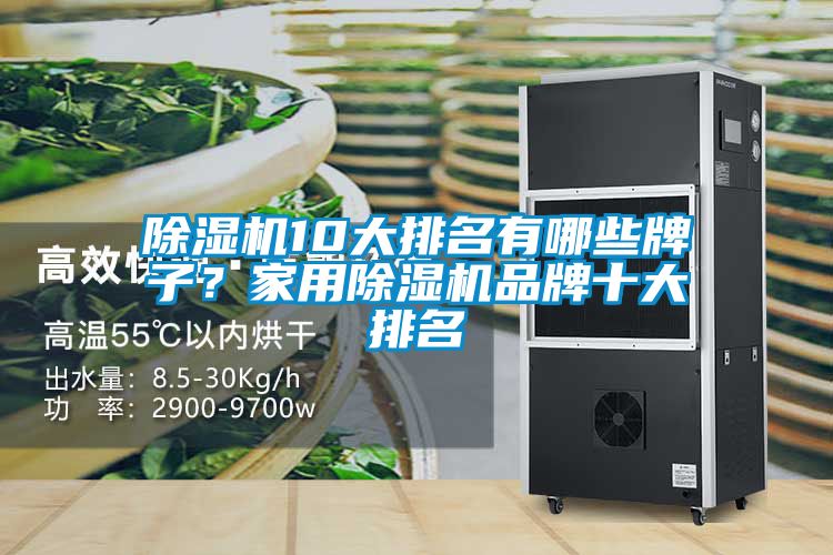 除濕機10大排名有哪些牌子？家用除濕機品牌十大排名