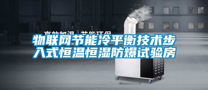 物聯(lián)網(wǎng)節能冷平衡技術(shù)步入式恒溫恒濕防爆試驗房