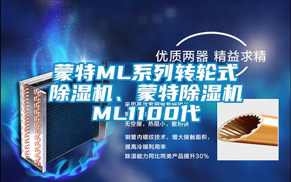 蒙特ML系列轉輪式除濕機、蒙特除濕機ML1100代