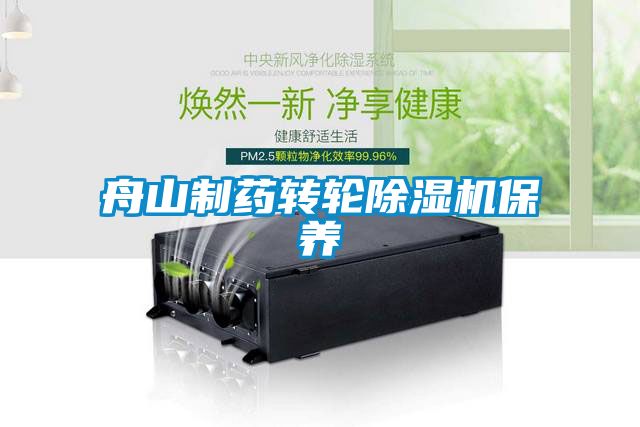 舟山制藥轉輪除濕機保養