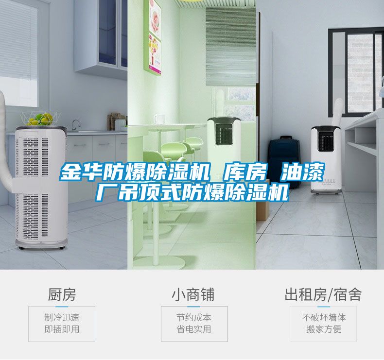 金華防爆除濕機 庫房 油漆廠(chǎng)吊頂式防爆除濕機