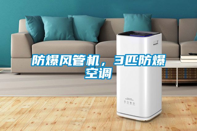 防爆風(fēng)管機，3匹防爆空調