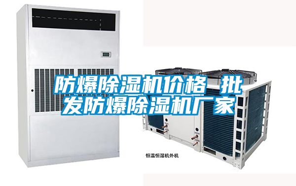 防爆除濕機價(jià)格 批發(fā)防爆除濕機廠(chǎng)家