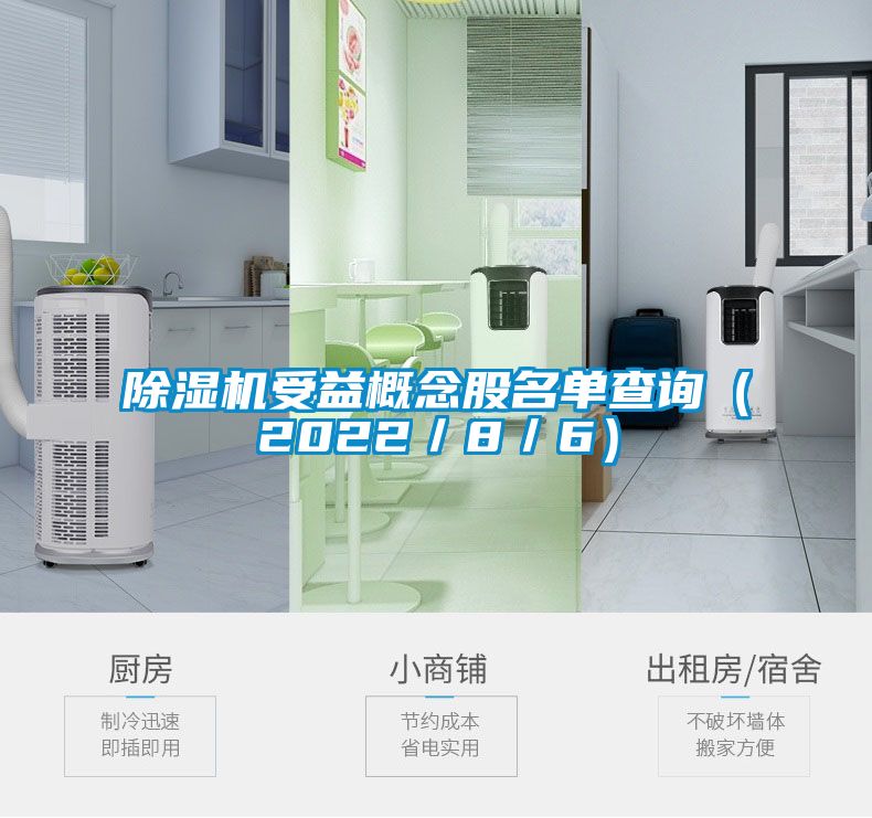 除濕機受益概念股名單查詢(xún)（2022／8／6）