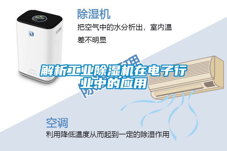 解析工業(yè)除濕機在電子行業(yè)中的應用