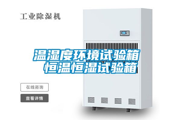 溫濕度環(huán)境試驗箱 恒溫恒濕試驗箱