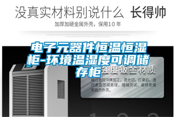 電子元器件恒溫恒濕柜-環(huán)境溫濕度可調儲存柜