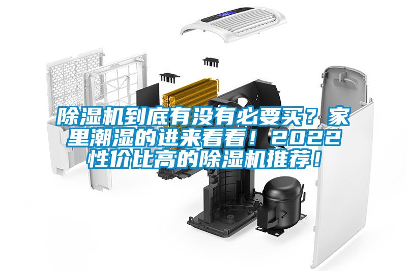 除濕機到底有沒(méi)有必要買(mǎi)？家里潮濕的進(jìn)來(lái)看看！2022性?xún)r(jià)比高的除濕機推薦！