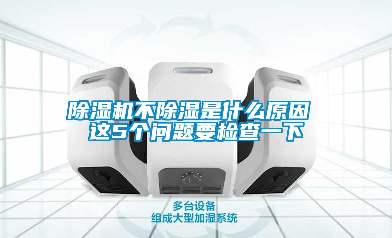 除濕機不除濕是什么原因 這5個(gè)問(wèn)題要檢查一下