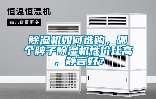 除濕機如何選購，哪個(gè)牌子除濕機性?xún)r(jià)比高，靜音好？
