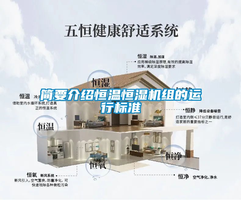 簡(jiǎn)要介紹恒溫恒濕機組的運行標準