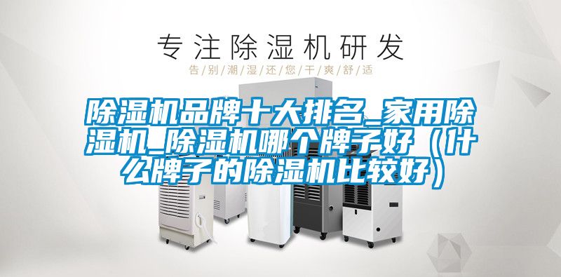 除濕機品牌十大排名_家用除濕機_除濕機哪個(gè)牌子好（什么牌子的除濕機比較好）