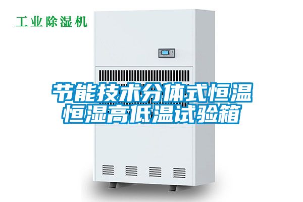 節能技術(shù)分體式恒溫恒濕高低溫試驗箱