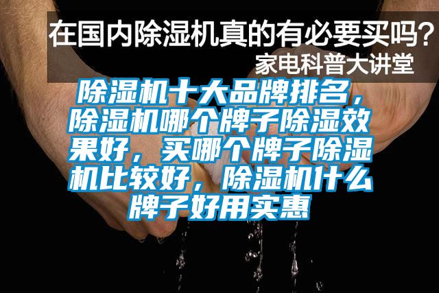 除濕機十大品牌排名，除濕機哪個(gè)牌子除濕效果好，買(mǎi)哪個(gè)牌子除濕機比較好，除濕機什么牌子好用實(shí)惠