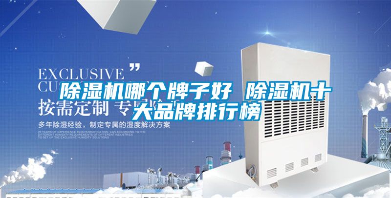 除濕機哪個(gè)牌子好 除濕機十大品牌排行榜