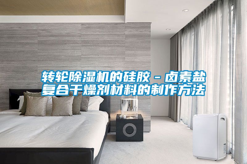 轉輪除濕機的硅膠－鹵素鹽復合干燥劑材料的制作方法