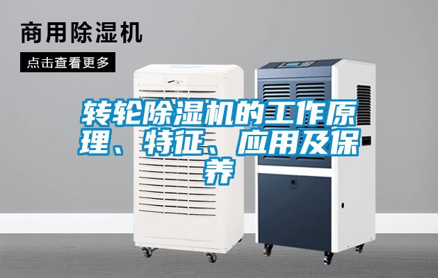 轉輪除濕機的工作原理、特征、應用及保養