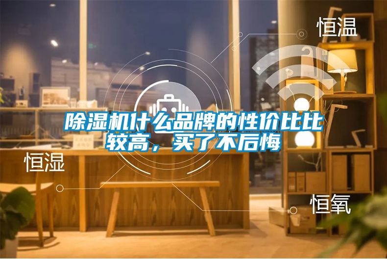 除濕機什么品牌的性?xún)r(jià)比比較高，買(mǎi)了不后悔
