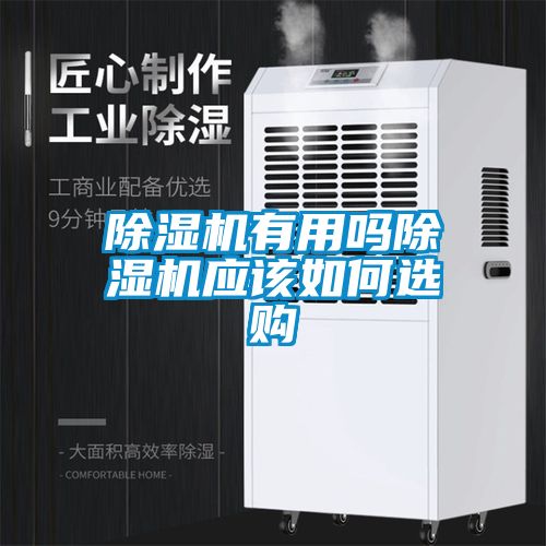 除濕機有用嗎除濕機應該如何選購