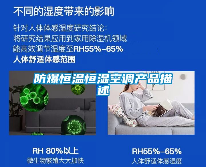 防爆恒溫恒濕空調產(chǎn)品描述